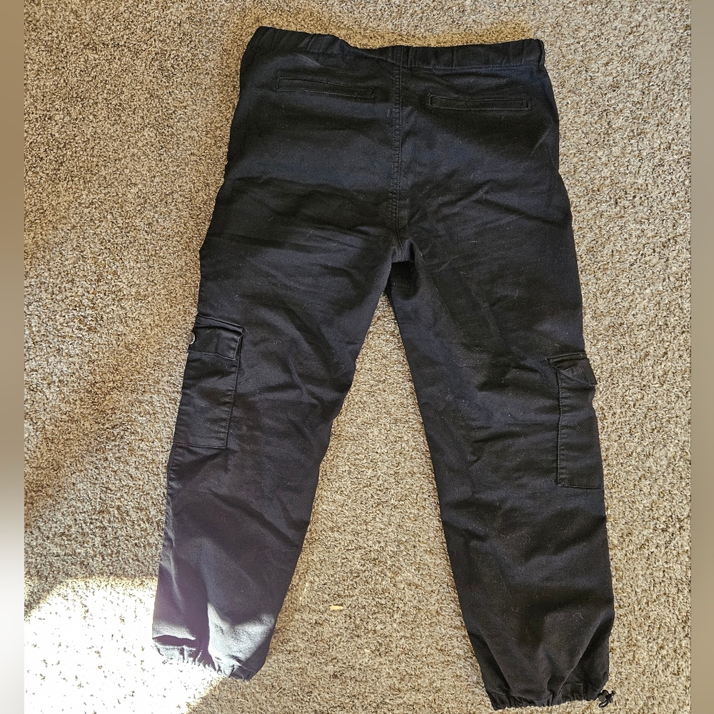 VIP Womens Black Cargo Jogger Pants - Picture 2 of 5